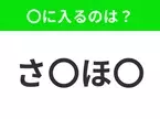 【穴埋めクイズ】すぐ閃めいちゃったらすごい！空白に入る文字は？