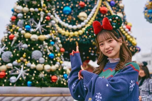 「どこを切り取っても映え♡」【ディズニーリゾート】のクリスマスをWEBモデルすずちゃんがレポ！