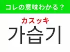 【韓国生活編】覚えておきたいあの言葉！「가습기（カスッキ）」の意味は？