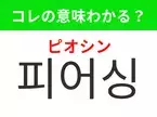 【韓国ファッション編】覚えておきたいあの言葉！「피어싱（ピオシン）」の意味は？