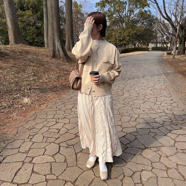 「おしゃれ女子が今、注目しているアイテム！」【しまむら】tal. by yumi.の上品な大人淡色カーデ