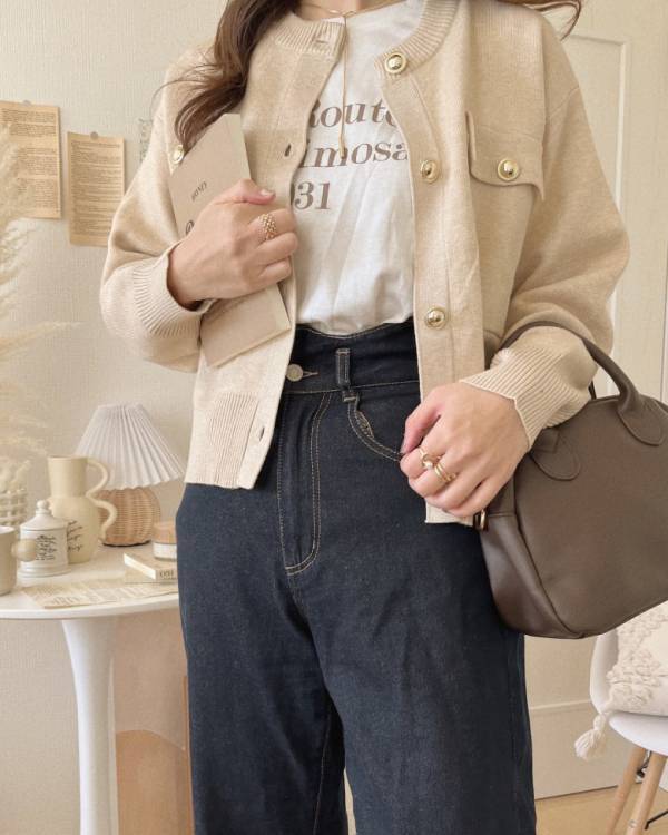 「おしゃれ女子が今、注目しているアイテム！」【しまむら】tal. by yumi.の上品な大人淡色カーデ