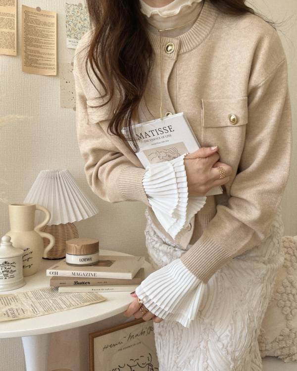 「おしゃれ女子が今、注目しているアイテム！」【しまむら】tal. by yumi.の上品な大人淡色カーデ