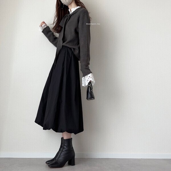 「はくだけでおしゃれ指数爆上がり！」【GU】のバルーンスカートがSNSでも絶賛の嵐！