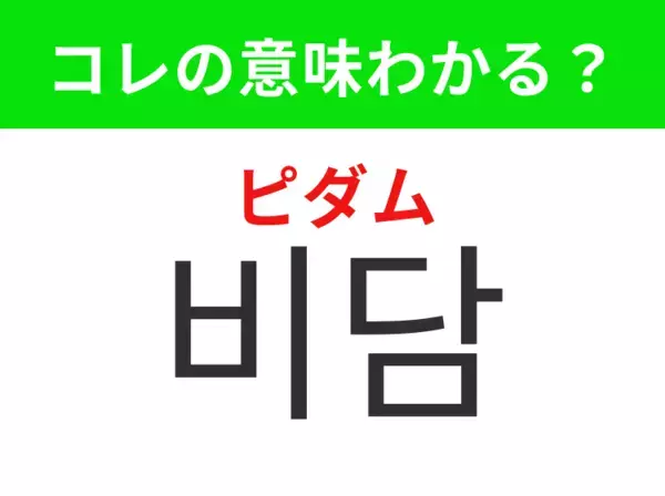 【K-POP編】覚えておきたいあの言葉！「비담（ピダム）」の意味は？