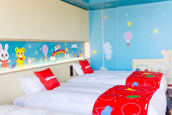 「あのミキハウスと温泉リゾートがコラボ！」【別府温泉】杉乃井ホテルで特別な子連れ旅行を楽しもう！