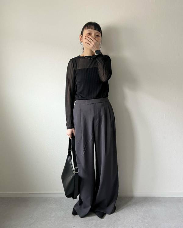 「見つけたらラッキー！即買いマスト」【UNIQLO : C】美シルエットなパンツ♡