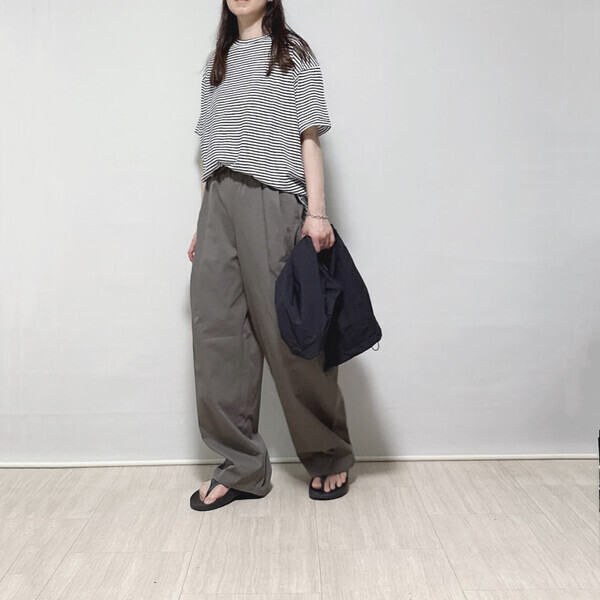 「このシルエット神すぎる！」【GU】大人気バレルレッグシリーズの新作が夏のコーデに大活躍