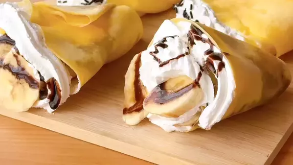 「えっ？電子レンジでクレープができるの！？」ホットケーキミックスでできる超簡単【クレープ】の作り方