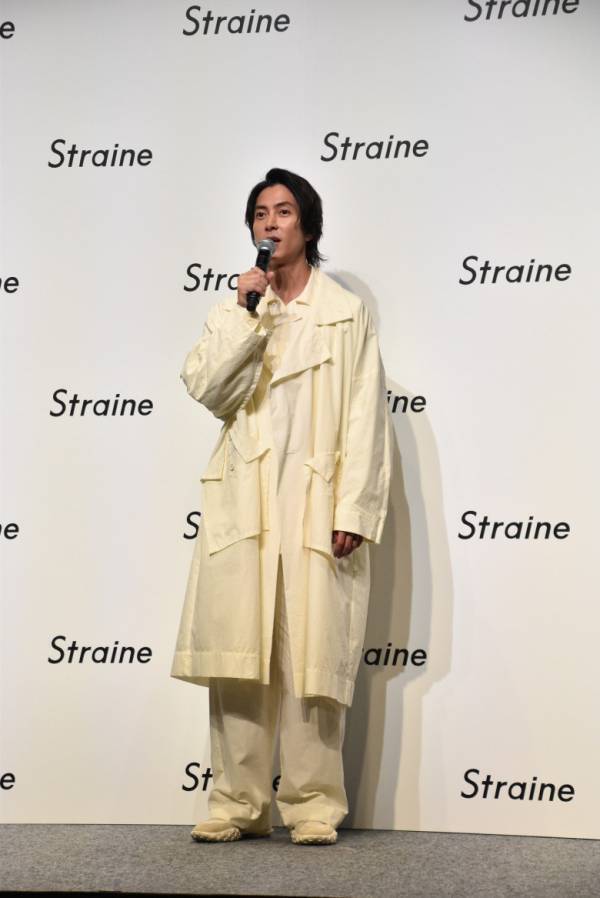 山下智久さん「僕らの夢に向かって」ファンに“ストレート”なメッセージも！新ヘアケアブランド「Straine」発表会に登場