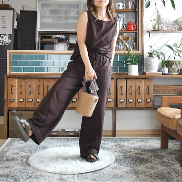 「上下セットで5,000円以下ってすごくないですか！？」【ユニクロ】リネンブレンドセットアップがアツい！