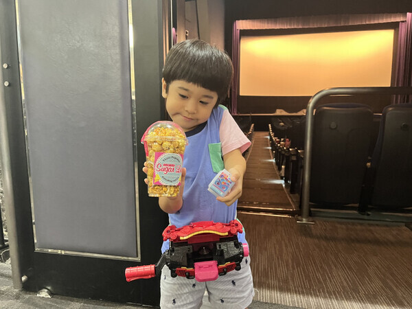 戦隊大好きキッズ必見！映画『仮面ライダーガヴ＆ナンバーワン戦隊ゴジュウジャー』“「Wヒーロー夏映画」親子で先行上映会！”行ってきました♪