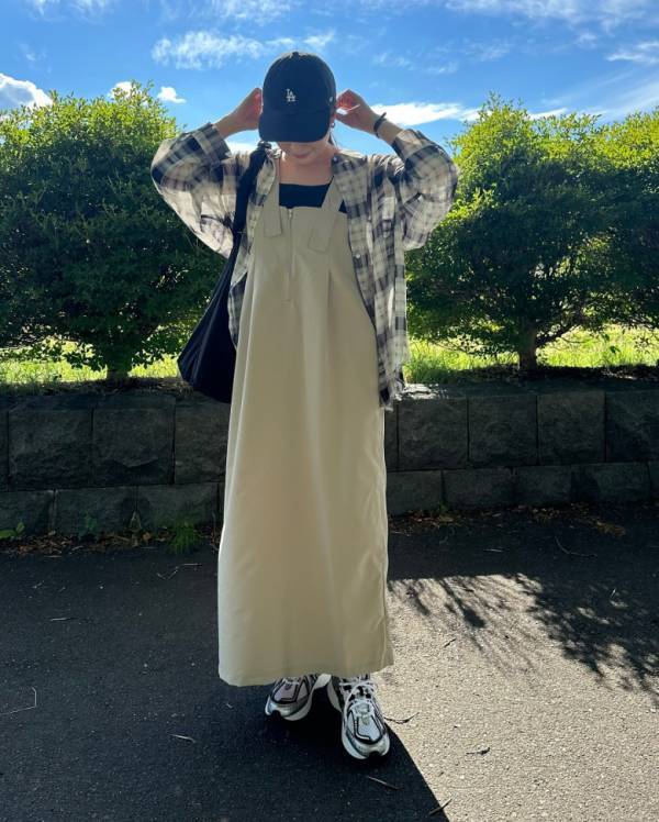 「買わなきゃ損でしょ♡」おしゃれさんは【しまむら】のチェック柄トップスで秋コーデを先取り初めてます！