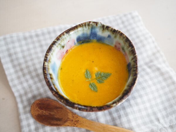 「ノーファンデ歴7年が証明！？」簡単＜かぼちゃレシピ＞食べれば美肌に！？【ごんだゆみのお料理講座】