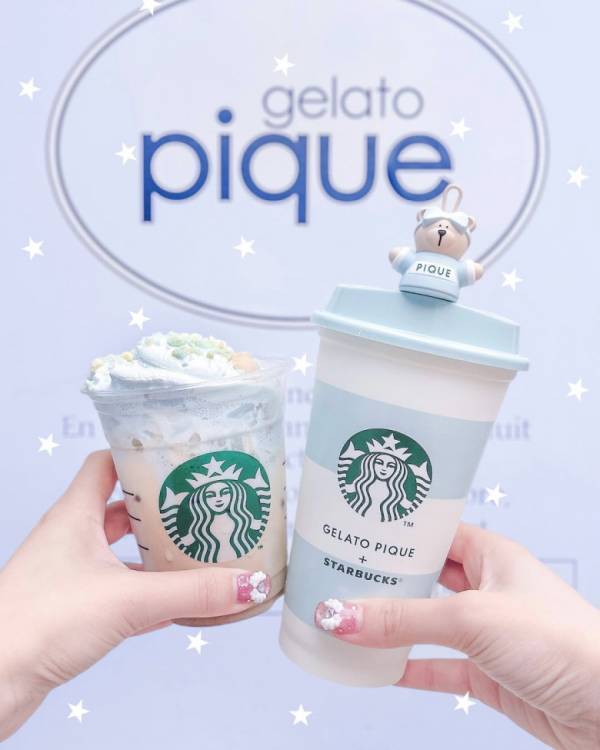 「初コラボがかわいすぎます♡」【スタバ×ジェラートピケ】見つけたら迷わず即ゲット！