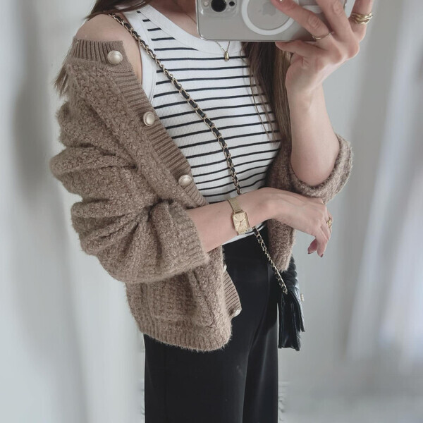 「この1枚が冬まで大活躍！」【GU】神カーディガンは色・柄・デザインがおしゃれ！