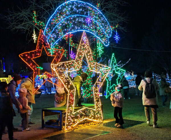 1月末まで開催！【国営アルプスあづみの公園　堀金・穂高地区】のイルミネーション♡