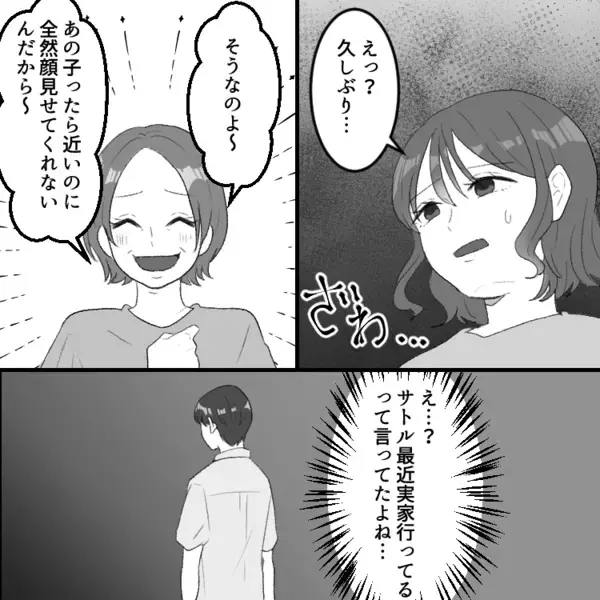 「親父が腰悪いから手伝いに行ってくる」実家に頻繁に帰るようになった彼氏⇒しかし彼の両親から「息子とはしばらく会ってない」と聞かされて・・・