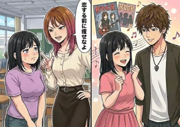 「アンタにお洒落は無理ね！ブカブカの服で脂肪隠さないとw」体型をバカにしてくる友達！男子といい感じな所を見られてしまい⇒「恋する前に痩せろよ！」体型ディスりがエスカレートして・・・