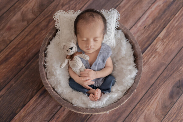 猫ちゃんも出演♡かわいすぎるニューボーンフォト！