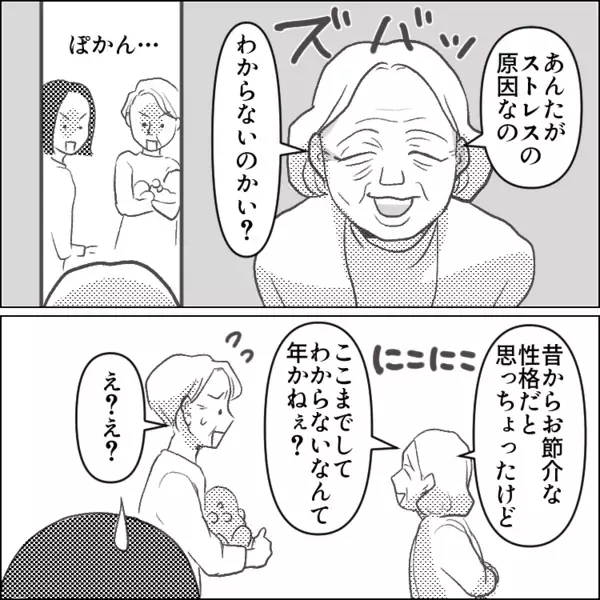「頼んでないものを大量に押し付けてくる…」初孫フィーバーで義母が大暴走！ありがた迷惑攻撃がエスカレートした結果⇒「もういい加減にして！」思わず義母に面と向かって叫んでしまい・・・