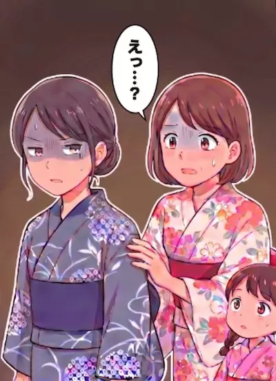 「娘とオシャレして楽しむぞ♪」ウキウキ気分で保育園の夏祭りへ。仲良しのママ友に会ったので声をかけると⇒「え、完全無視？」昨日まで普通だったのにいきなり冷たくされて・・・