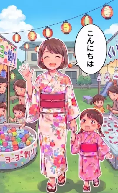 「娘とオシャレして楽しむぞ♪」ウキウキ気分で保育園の夏祭りへ。仲良しのママ友に会ったので声をかけると⇒「え、完全無視？」昨日まで普通だったのにいきなり冷たくされて・・・