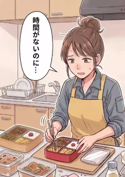 夫から「俺の弁当に冷凍食品を使うなんて嫌がらせか！」と激怒され無視される日々に…仲直りのために好物をたくさん手作りするが⇒「ちょっとこのお弁当は何なのよ！」義母にまで問い詰められて・・・
