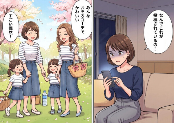 「なんで勝手にこの写真が投稿されているの…？」仲良しのママ友と楽しいピクニックのはずが…SNSを見た瞬間、状況が一変！⇒自分と娘の写真が無許可でSNSに公開されていて・・・