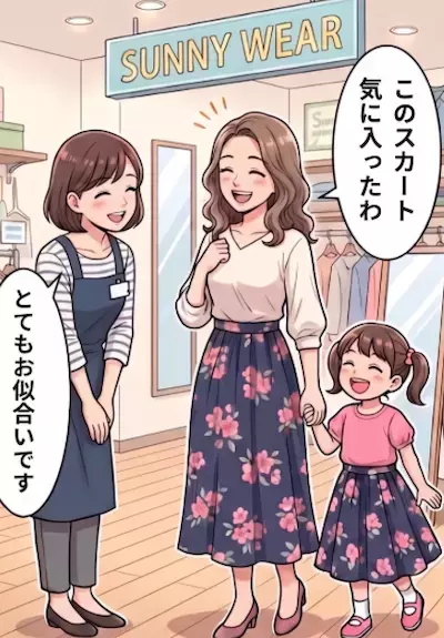 「このスカートどうしてくれるのよ！」優雅でおしゃれな親子が来店。ロングスカートを購入して笑顔で帰っていったが⇒なんと10分後、豹変したズタボロの姿で戻ってきて・・・