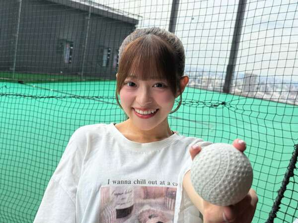 「地上86m！天空の場所でストレス発散♪」【池袋バッティングセンター】を野球アイドルLumiétoile・越まりんさんがナビゲート！