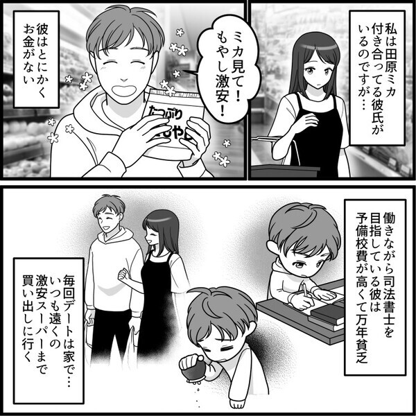 「誕生日おめでとう！愛する君のために最高のドリンクを用意したよ♪」貧乏彼氏が奮発して予約してくれた高級ディナー！しかし運ばれてきた飲み物を口にすると⇒「なにこの味！？」違和感だらけで・・・