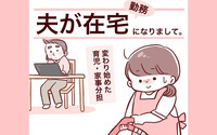 夫が在宅勤務になりまして