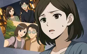 ねつ造写真の送り主は元夫