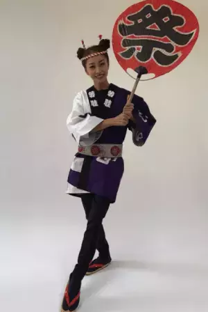 熊切あさ美が『お祭り女』に大変身⁉粋なハッピ姿と弾けるスマイルにファン大注目！