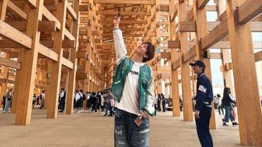 「まだまだ何回も行きたくなった」大倉士門、念願の万博でたまたま取材を受ける奇跡が…?!