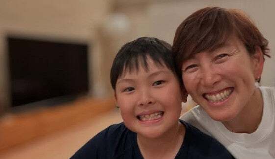 「色々な話ができて幸せ」杉山愛が3日ぶりに長男と再会！