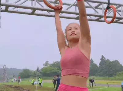 「やっぱり凄い！」美女スポーツタレント、スパルタンレースに参加！ピンクウェアで奮闘するムービーにファン拍手喝采