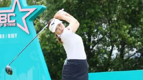 女子ゴルフ・奥山純菜、直近の成績に「泣きたいわん(T . T)」からの爆食いインスタ投稿