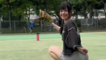 「おしりがぷりぷりになってきた…」越まりん、本格的"ナイスキャッチ"ムービーをファンも絶賛！