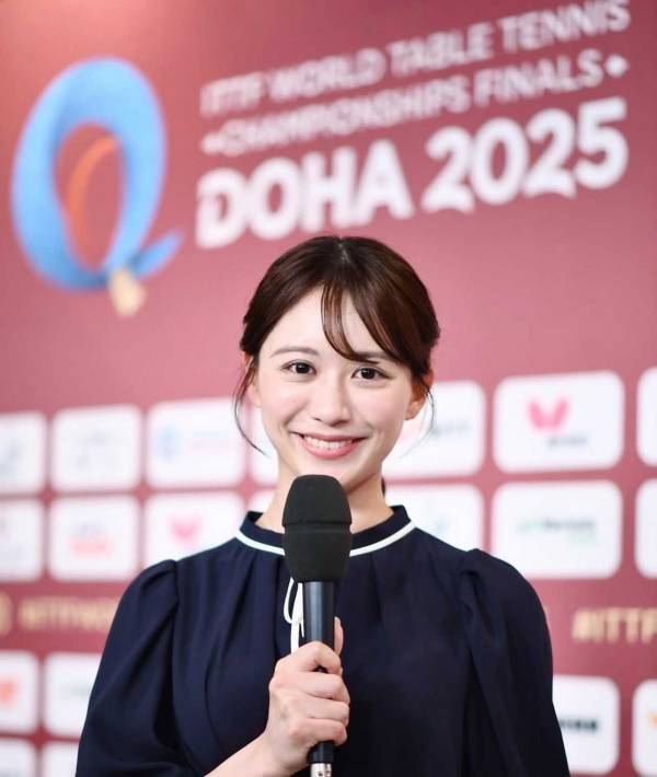 松澤亜海アナ、世界卓球2025を終えて心境を報告「涙が込み上げました」