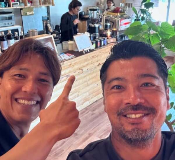 髙柳一誠、FC琉球クラブコミュニケーター上原慎也と語る沖縄の未来