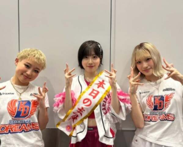 D.LEAGUE『KADOKAWA DREAMS』のKanonとrukiが「ぽかおた2025」でダンス指導