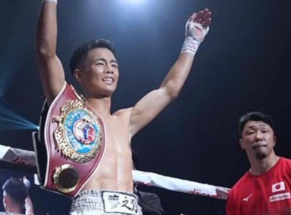 WBO世界バンタム級王者・武居由樹、127秒TKOで2度目の防衛成功「応援が力になった」