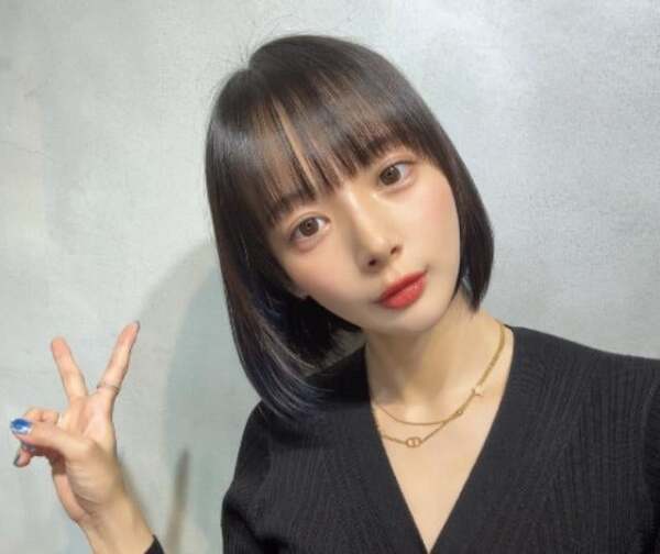 岡田紗佳、ヘアカットでイメチェン「前回より短くなったよん！」