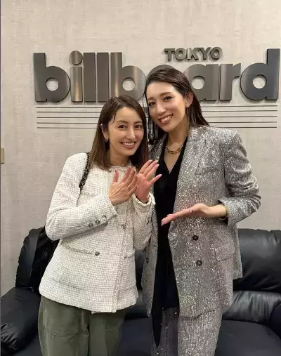 矢田亜希子と真風涼帆のツーショット！！大人の女性の美の共演