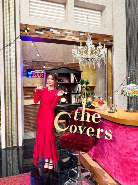 後藤真希、赤のドレスで圧巻の存在感。中森明菜トリビュートの夜に咲いた華