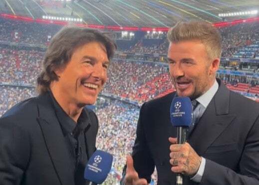 ベッカムと世界的大スターの〇〇がチャンピオンズリーグ決勝戦の舞台裏で共演！「これは豪華すぎる」とファン熱狂