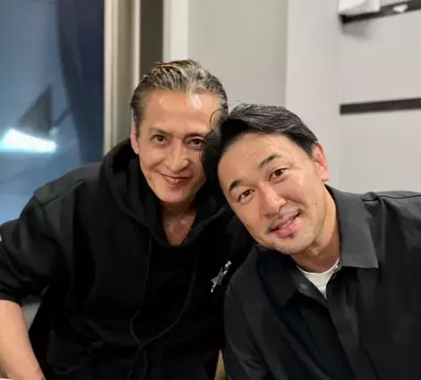 山中慎介、久々の再会で町中華を堪能「オムライスうまっっ」