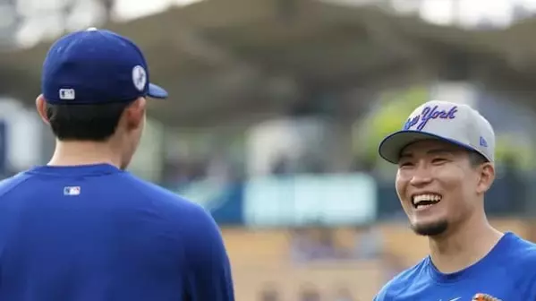 「チームは違っても、同じ日本人」千賀滉大×佐々木朗希の試合前2ショットが胸アツすぎた